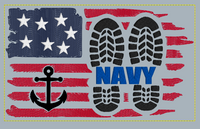 Boot Print Navy Set