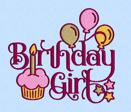 Cupcake Birthday Girl 5x5