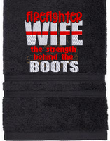 Silo Firefighter Wife Boots 6x7 BONUS 5x5 SET