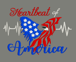 Heartbeat of America 5x7