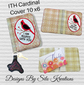 ITH NOTEBOOK COVER CARDINAL 10 X 6 (FITS 4.13 X 5.83 BOOK)