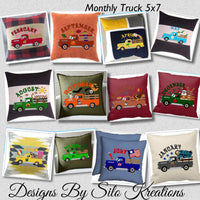Monthly Truck  bundle 5x7