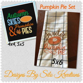 Pumpkin Pie Set