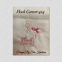 FLOCK CANCER 4X4, 5X7