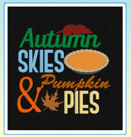 Pumpkin Pie Set