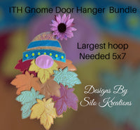 ITH GNOME DOOR HANGER BUNDLE (LARGEST HOOP NEEDED 5X7)