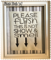 Please Flush Set