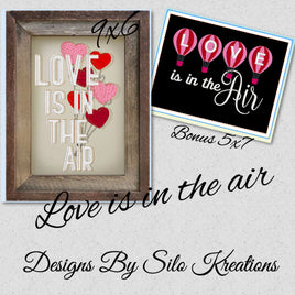 Love Is In The Air 9x6   BONUS 5X7 (Love is in the air)