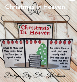 ITH Christmas In Heaven  Bundle  (4 panels)  5x7