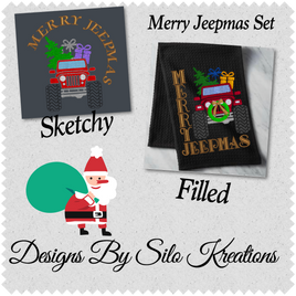 Merry Jeepmas Set 5x5