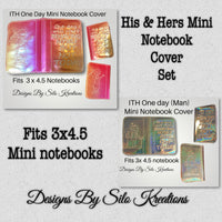 ITH His & Hers Mini Notebook Cover Set