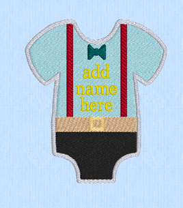 Little Boy Birth Shirt  5x7