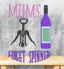 Mums Fidget Spinner 5x7