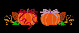 Pumpkin Set of 2  (5x7 each)