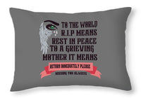 To The World  - Throw Pillow