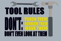 Tool Rules 9x6